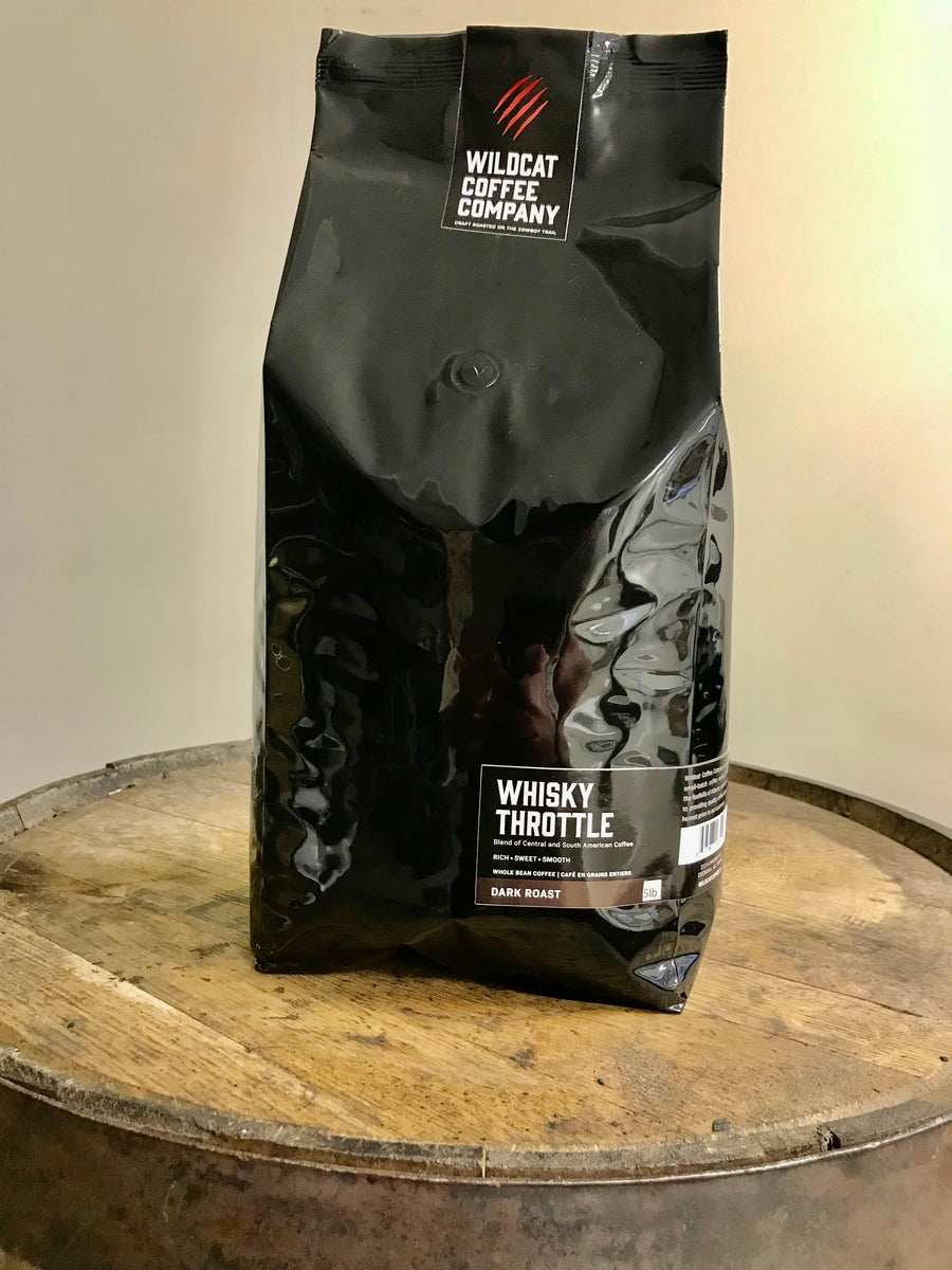 5 lb - Whisky Throttle - Dark Roast Blend – Wildcat Coffee Company